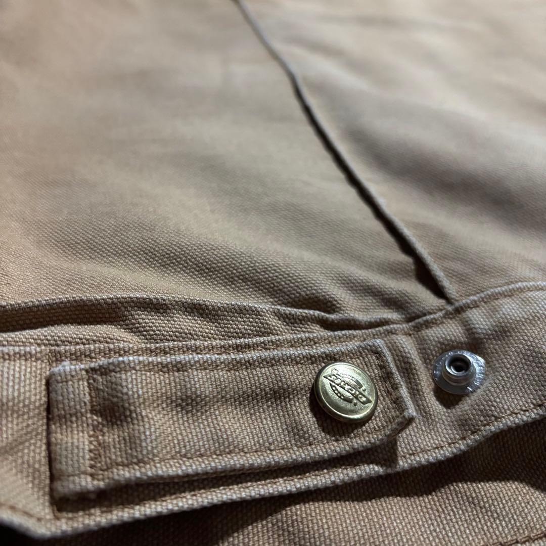 90s- Dickies ディッキーズ　デトロイトジャケット　キャメル　フェード