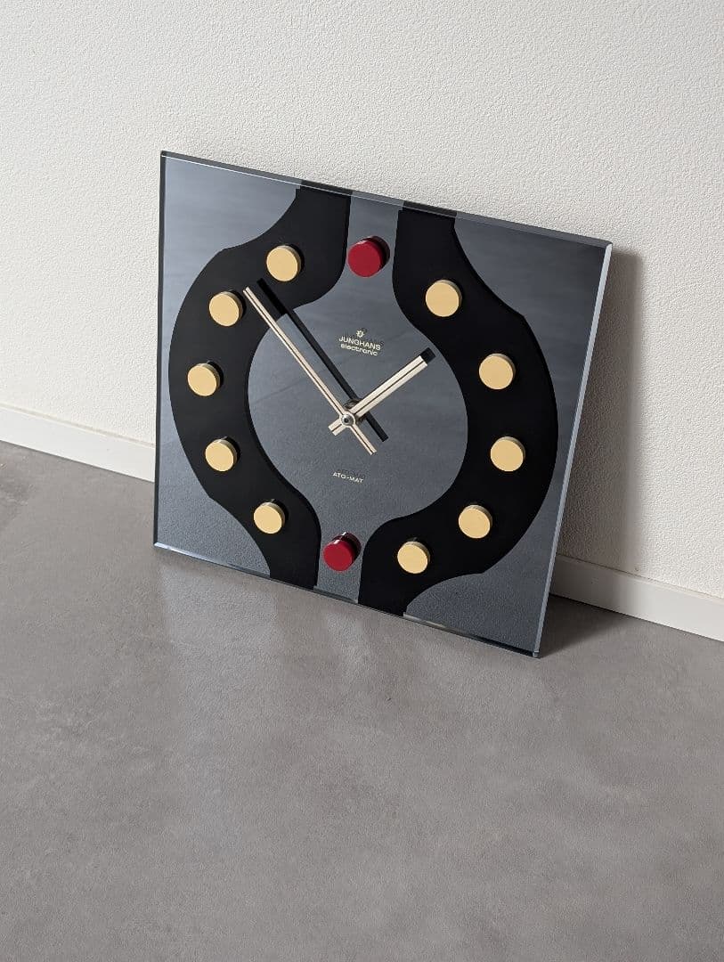 60's-70's ユンハンス スペースエイジ ポストモダン ジャンク 掛け時計