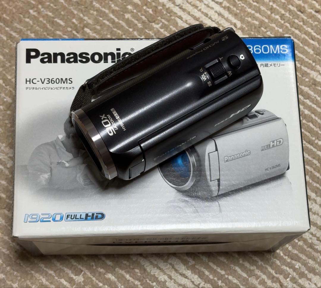 Panasonic HC-V360MS ビデオカメラ ほぼ新品