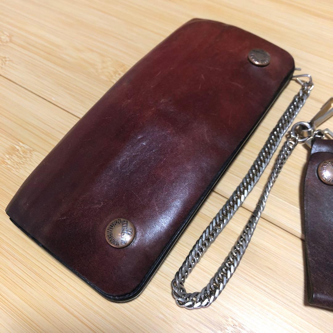 atlast&co コードバンウォレット　timeworn clothing