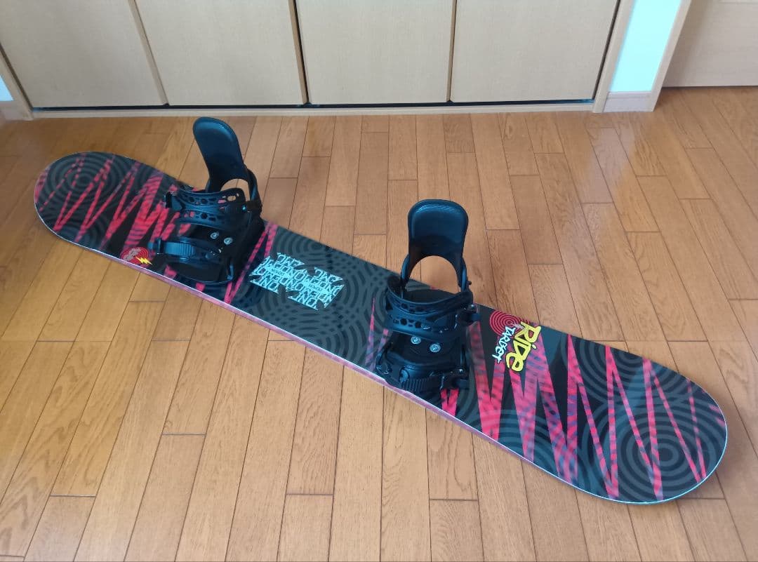 良品 RIDE スノーボード ビンディングセット