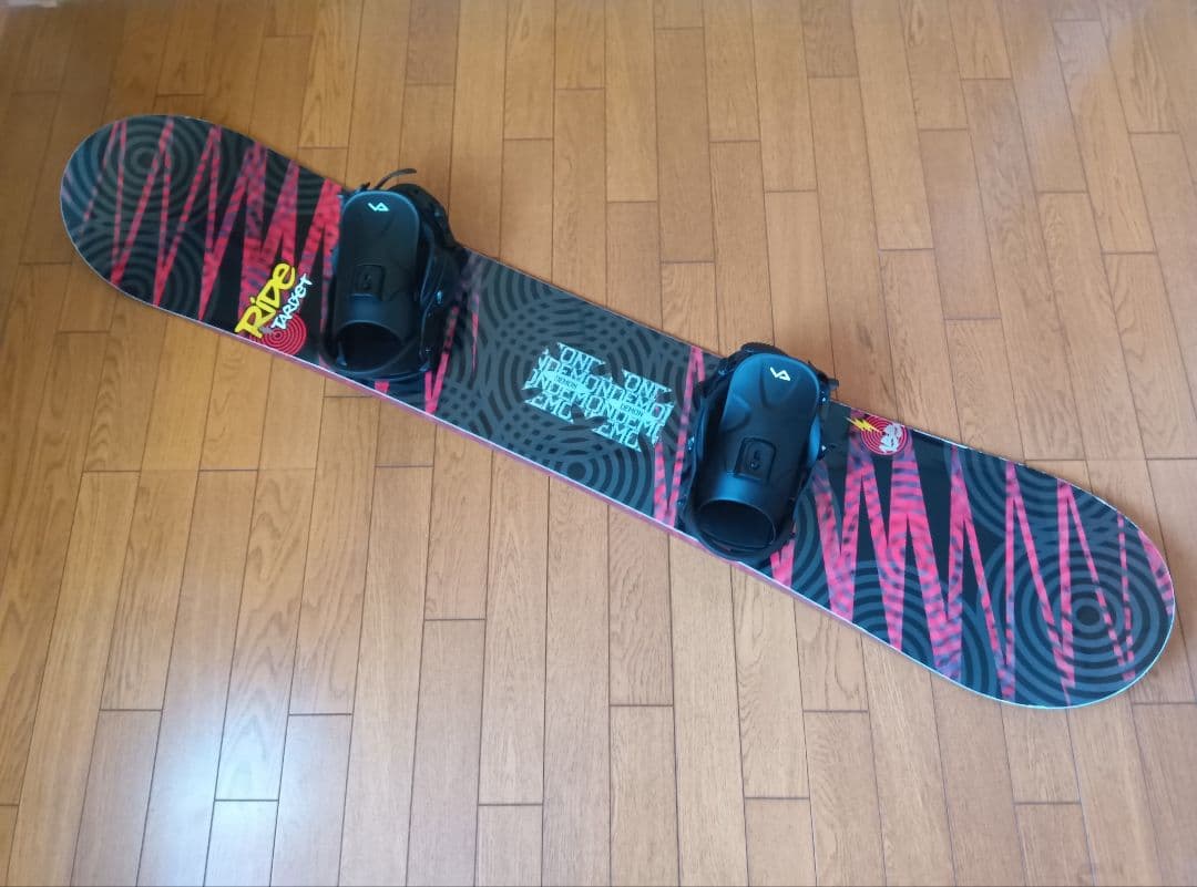 良品 RIDE スノーボード ビンディングセット
