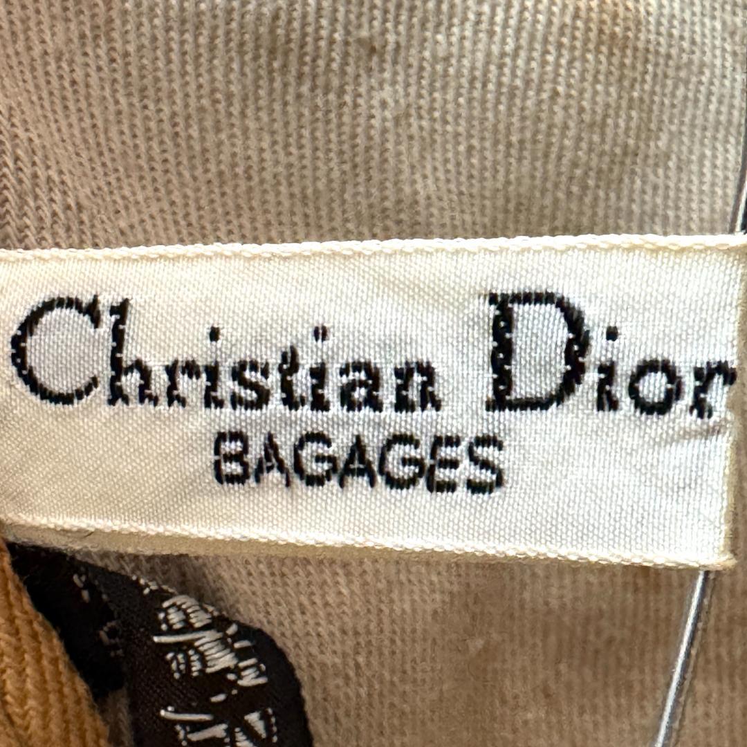 Dior ディオール トロッター柄 キャンバス ボストンバッグ ブラック