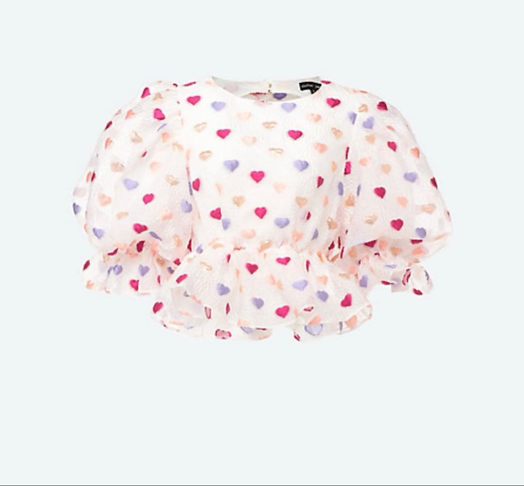 トップス sister jane Irina Heart Jacqua rd Top S