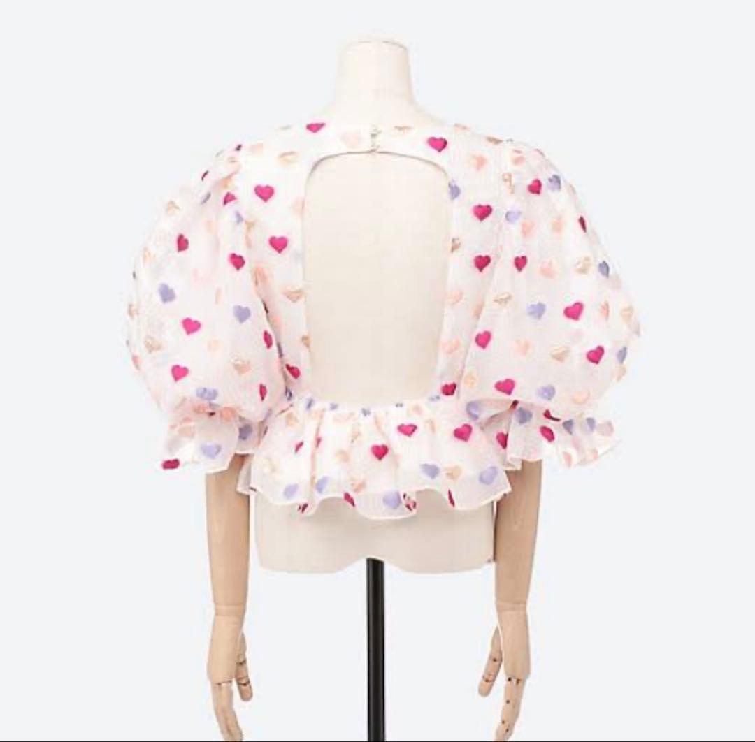 トップス sister jane Irina Heart Jacqua rd Top S