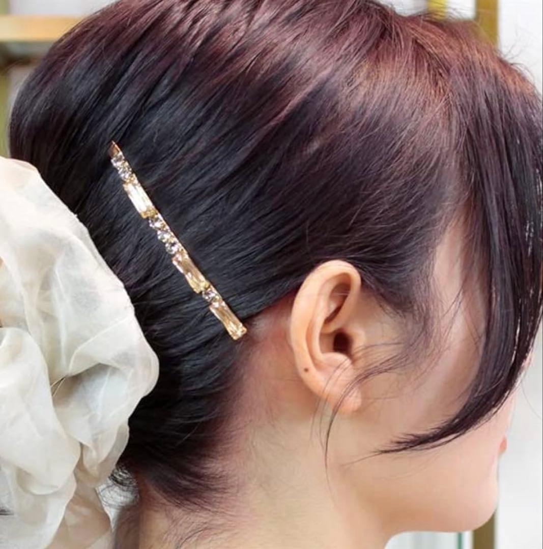 COMPLEXBiz レディコクーンストーン　ロングピン