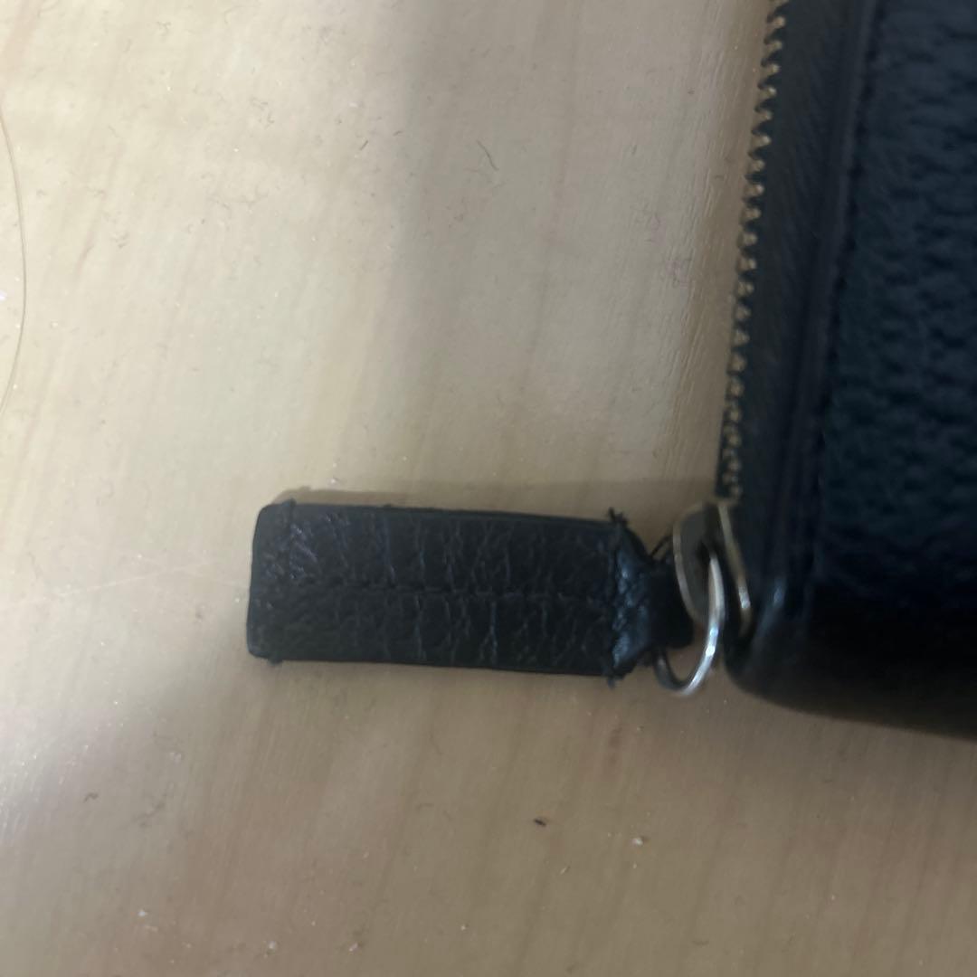 グッチ 長財布 ラウンドファスナー ビー アニマリエ 蜂 レザー ブラック