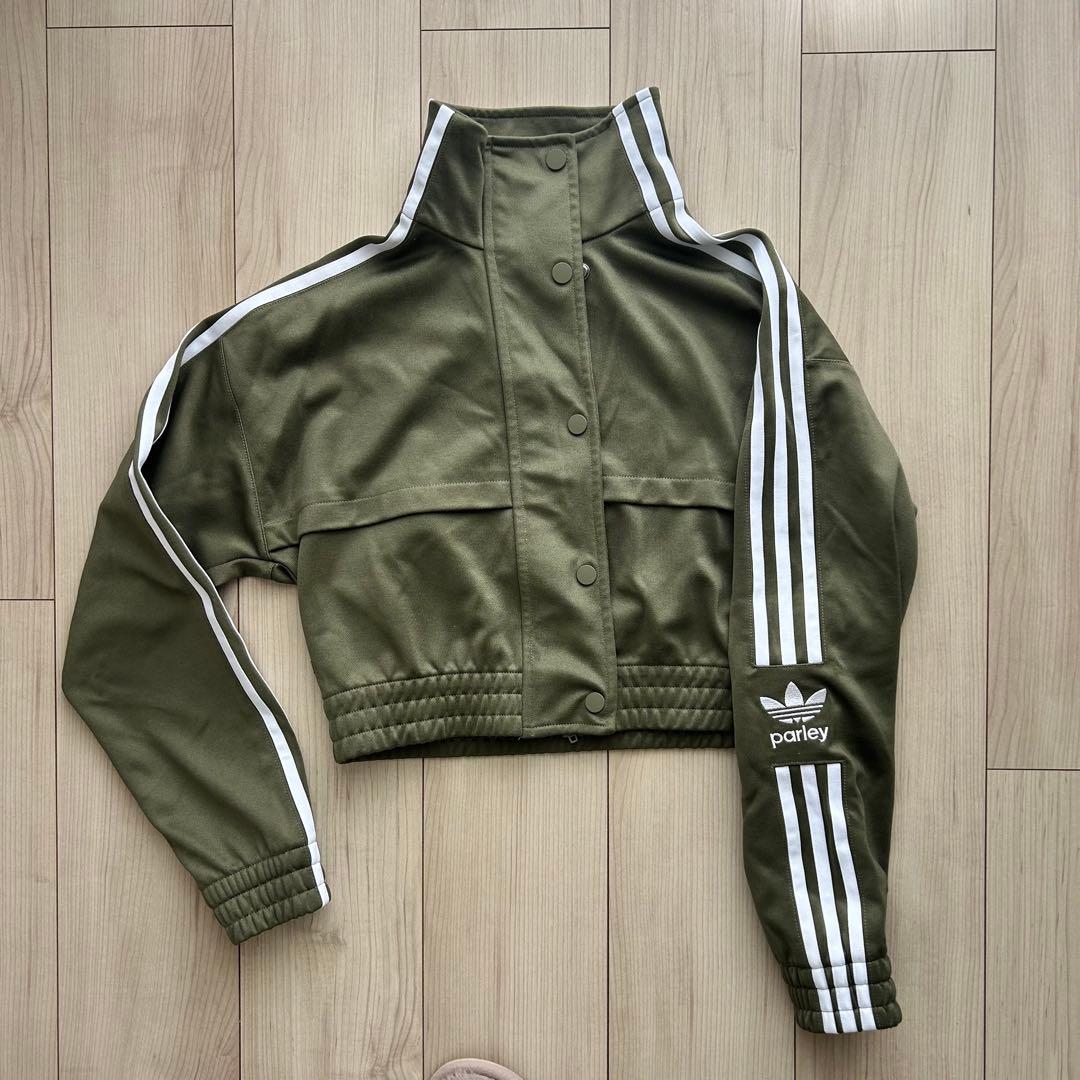 レア　美品　短丈 adidas × parley トラックジャケット　ジャージ