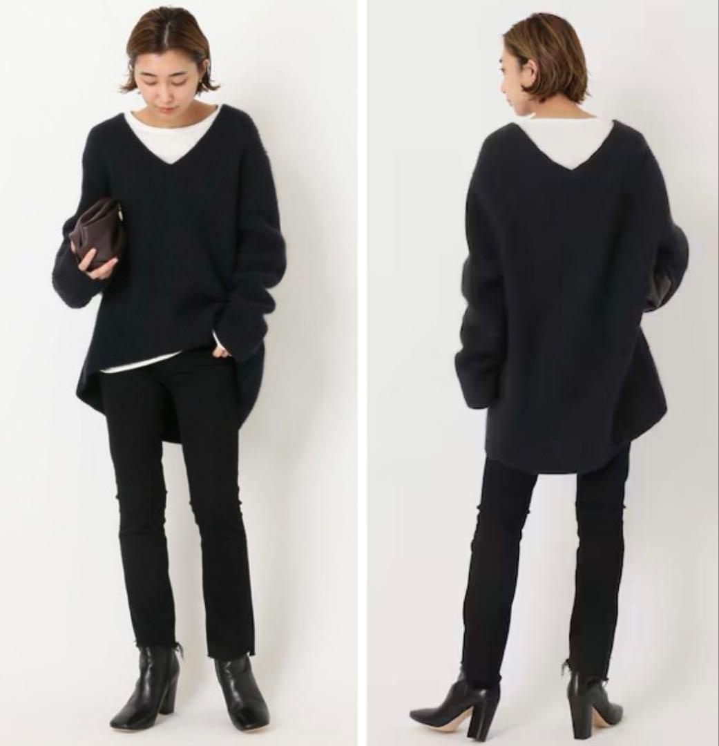 ドゥーズィエムクラス　EVERYDAY I LIKE. COZY Vネックニット