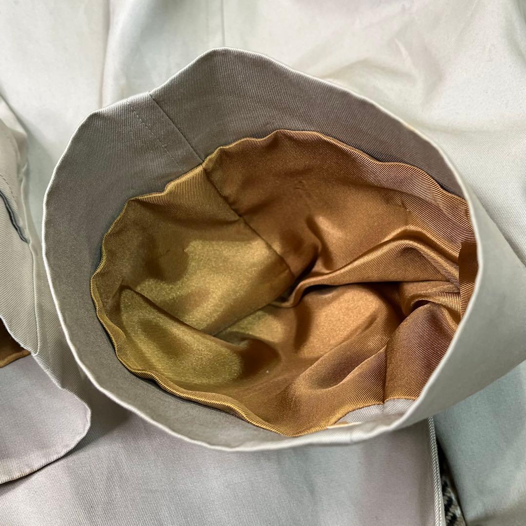 バーバリー✨ライナー付きステンカラーコート ベージュ　ノバチェック　L