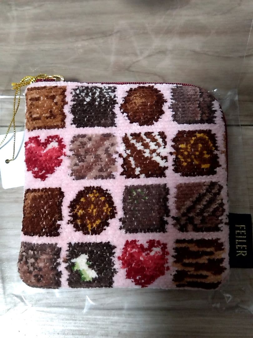 フェイラー コフレドゥショコラ スクエアポーチ