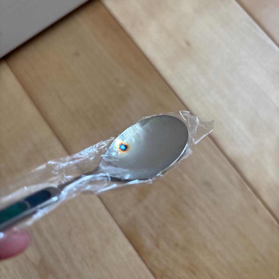 ニッケルシルバー　アンティークコーヒースプーン6本