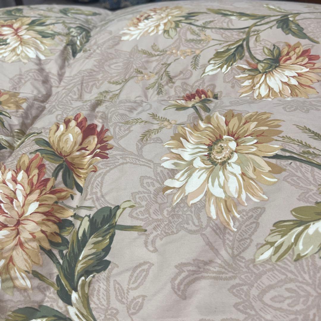 ロマンス羽毛掛け布団　ダブルサイズ