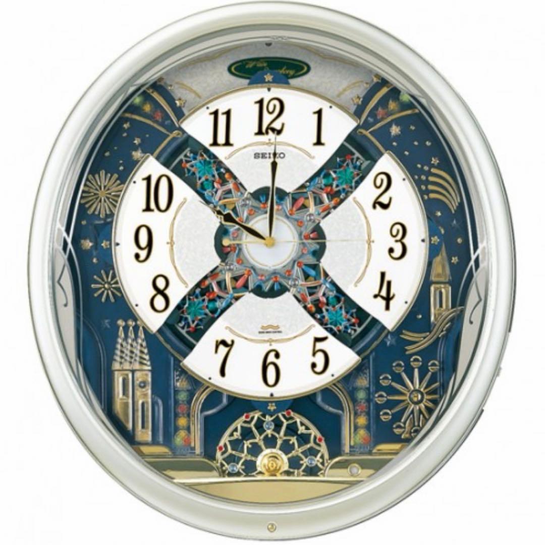 SEIKO 掛時計　からくり時計　音楽　掛時計 未使用品　時計　インテリア