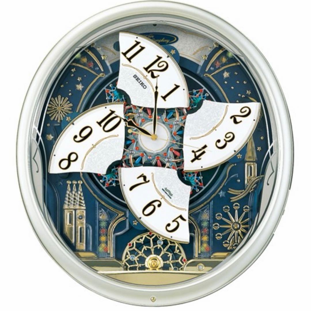 SEIKO 掛時計　からくり時計　音楽　掛時計 未使用品　時計　インテリア