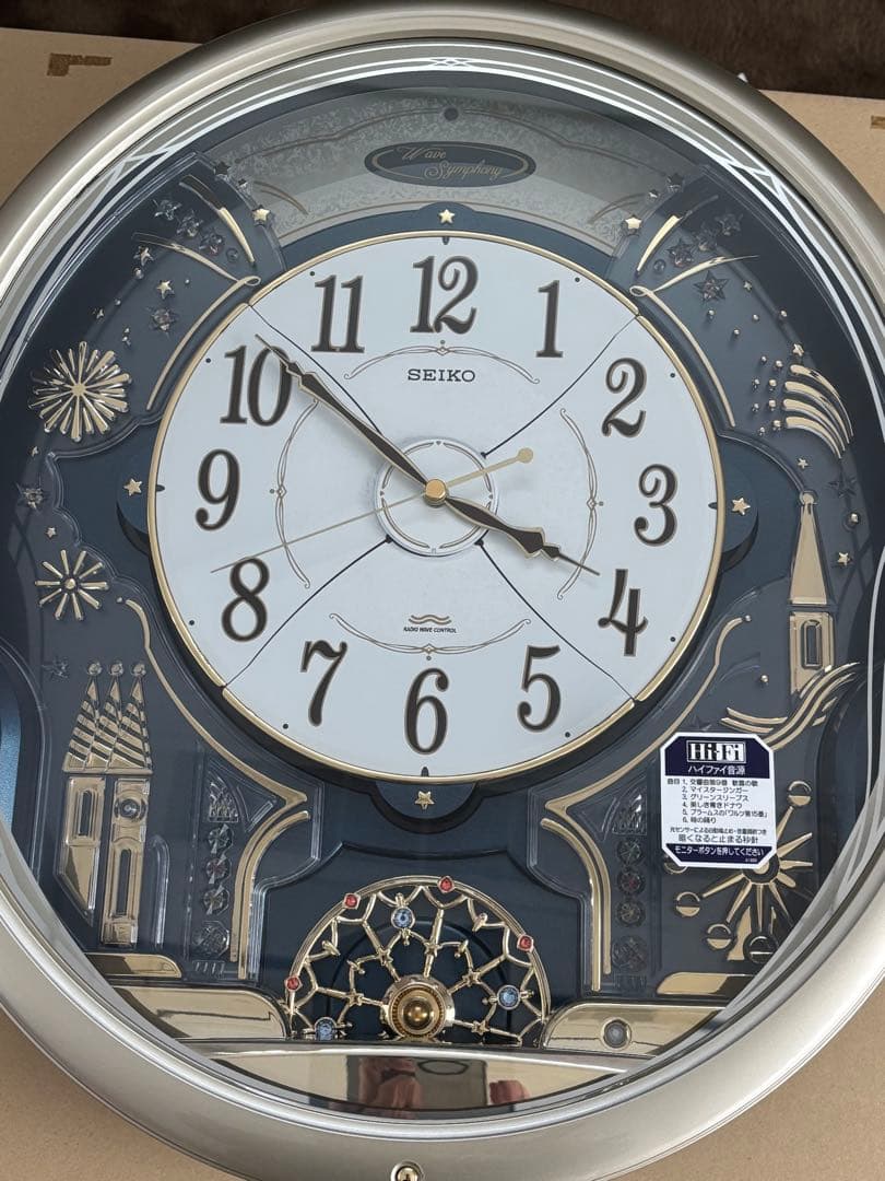 SEIKO 掛時計　からくり時計　音楽　掛時計 未使用品　時計　インテリア