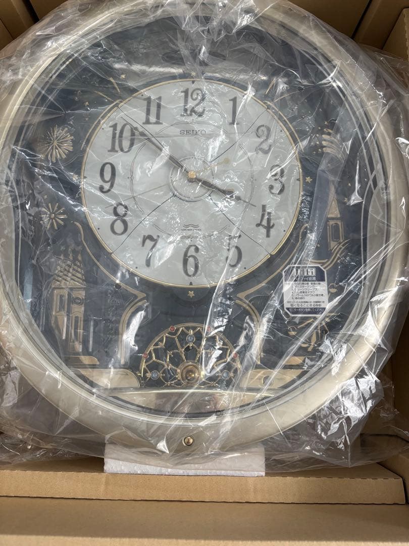 SEIKO 掛時計　からくり時計　音楽　掛時計 未使用品　時計　インテリア