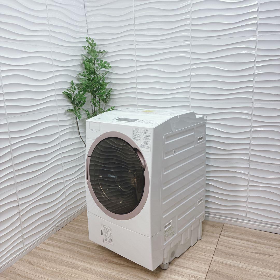 ◇大阪府 神戸市 配達無料！5ヶ月保証◇東芝◇2022年製ドラム式洗濯機12kg
