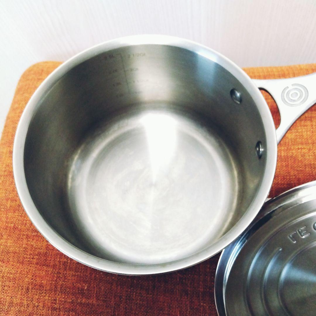 LE CREUSET 高級ステンレス　片手鍋 18cm〜　ル・クルーゼ　店舗用可