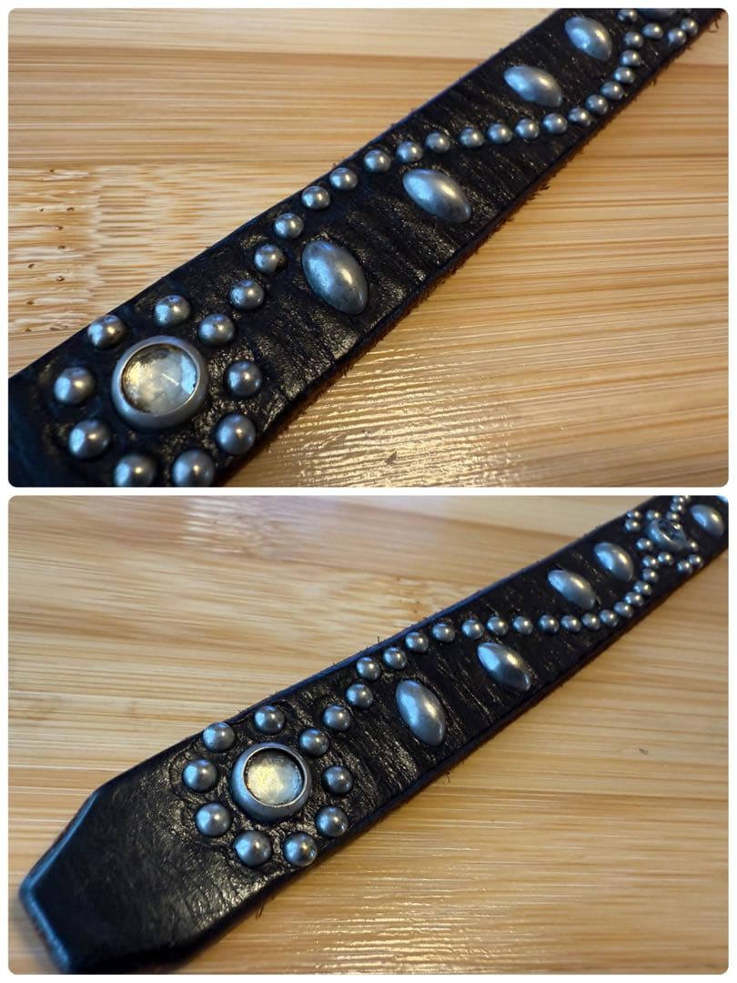 スタロン 　　⭐️HTC⭐️フラワースタッズ&クリアストーン⭐️ブラック⭐️36