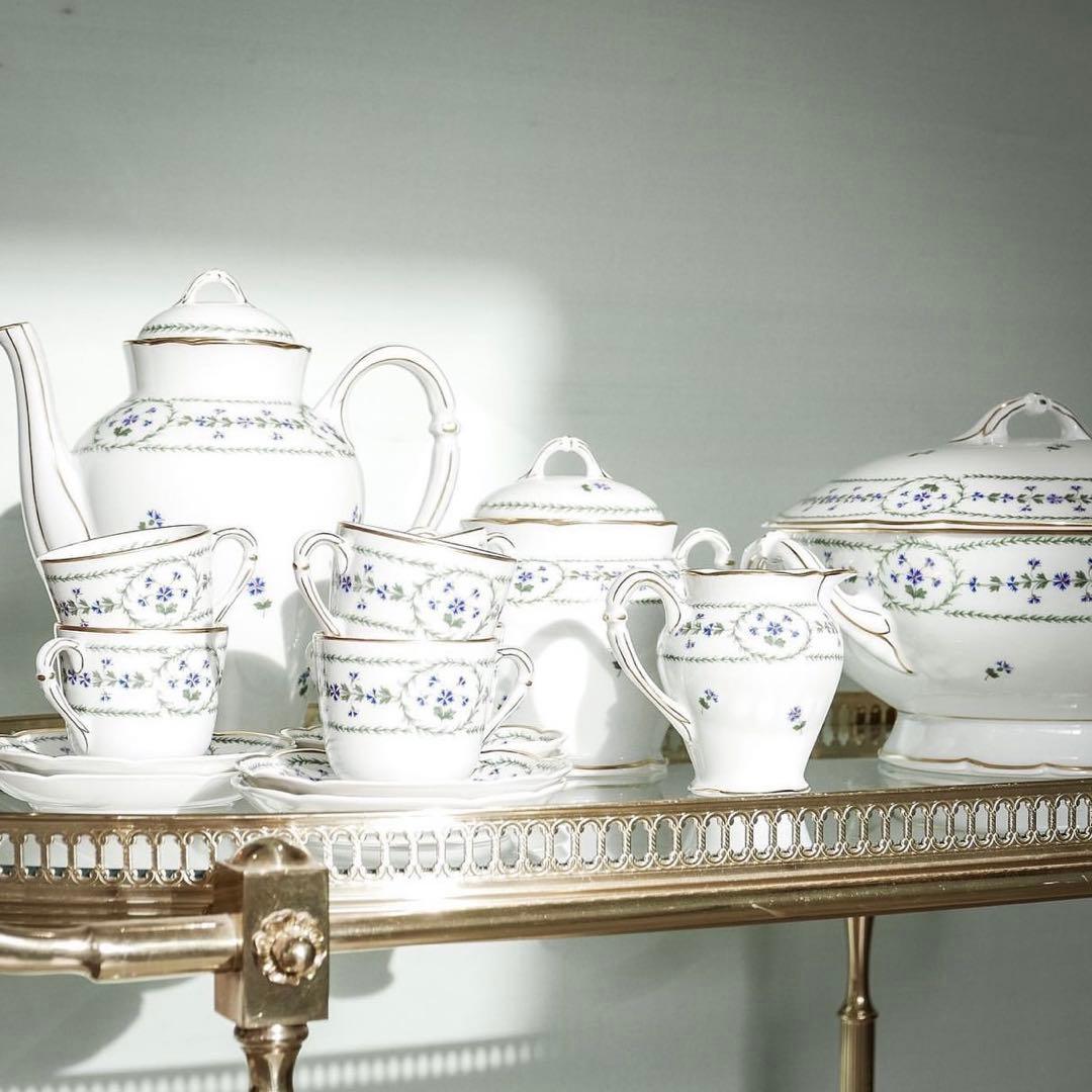 新品フランス製 Bernardaud マリーアントワネットが愛した花 ディナー皿