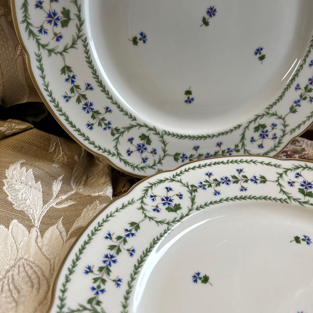 新品フランス製 Bernardaud マリーアントワネットが愛した花 ディナー皿