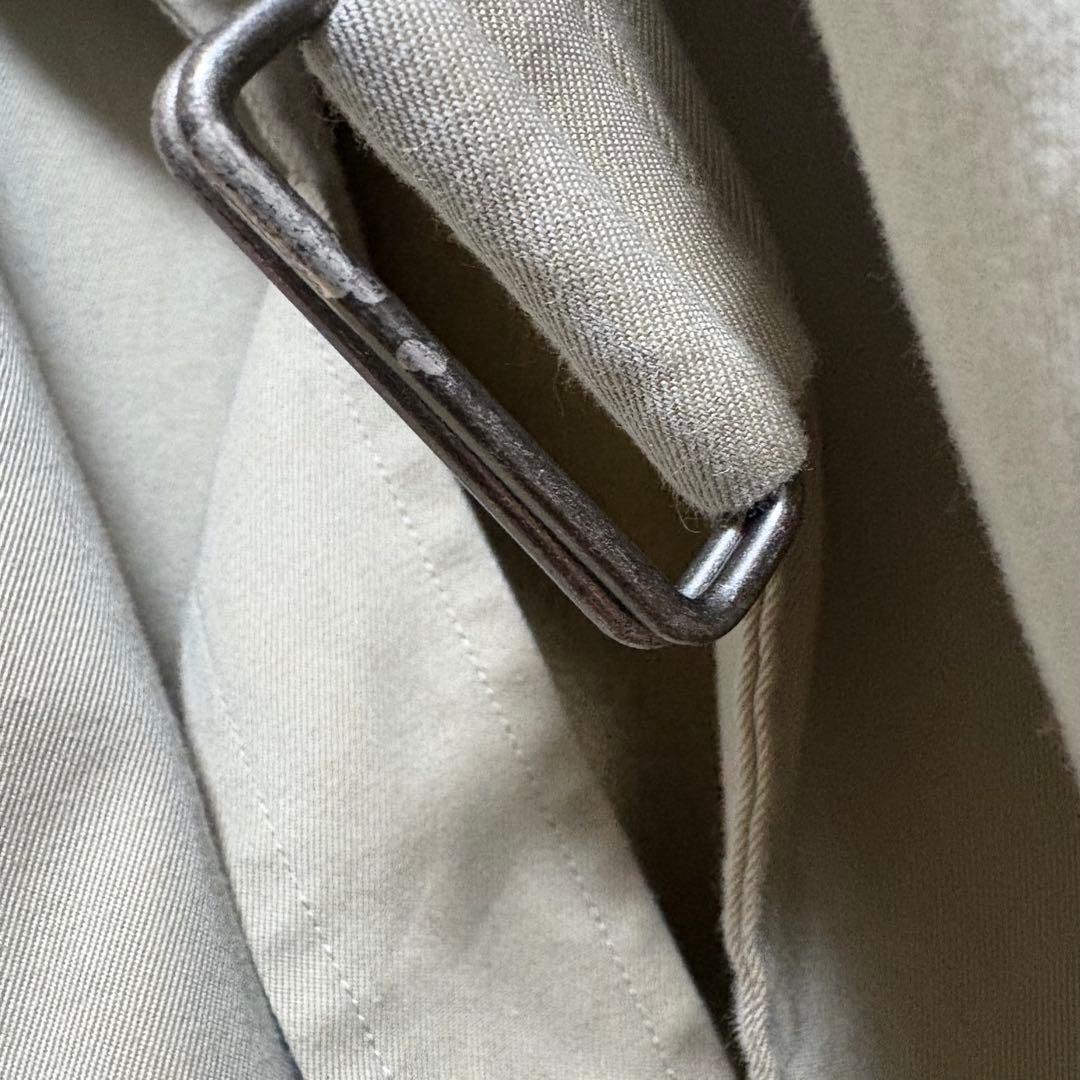 未使用 コモリ ウォッシュド タイロッケンコート ライナー付 U03-04012