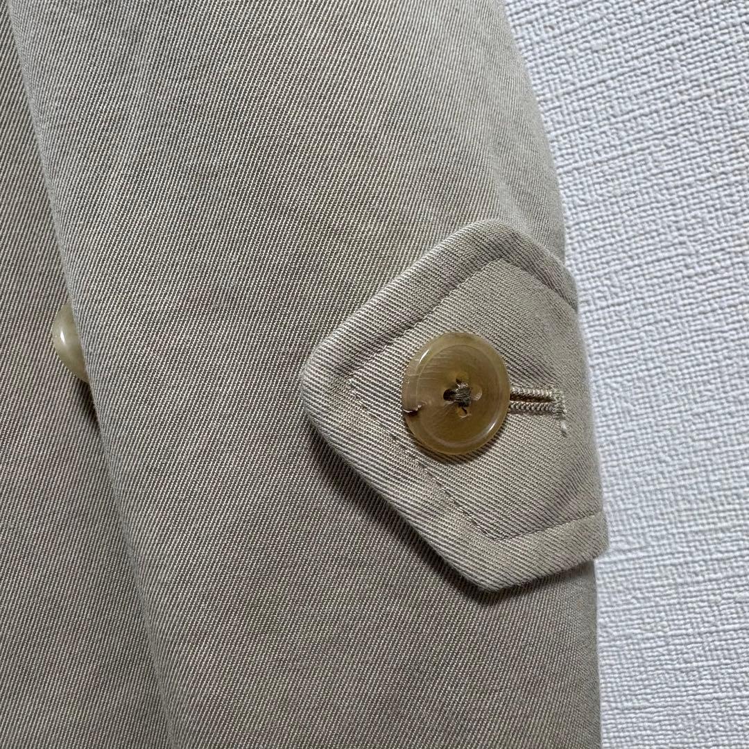 未使用 コモリ ウォッシュド タイロッケンコート ライナー付 U03-04012