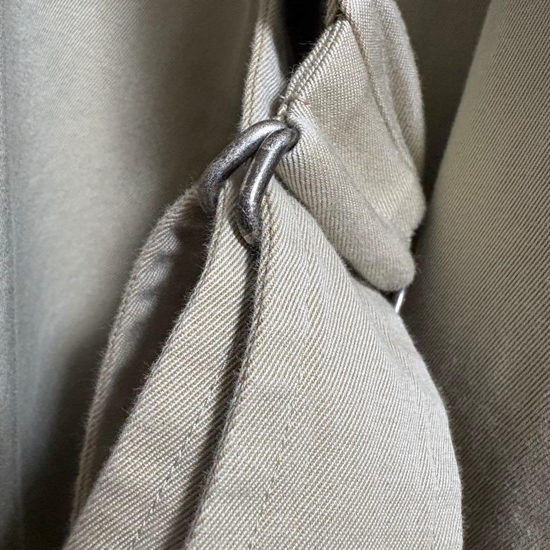 未使用 コモリ ウォッシュド タイロッケンコート ライナー付 U03-04012