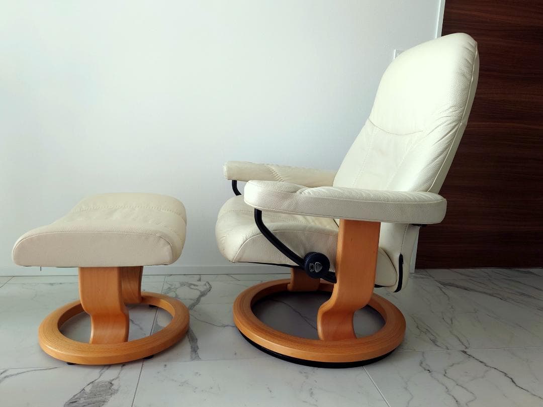 EKORNES エコーネス ストレスレスチェア コンサル オットマンセット②