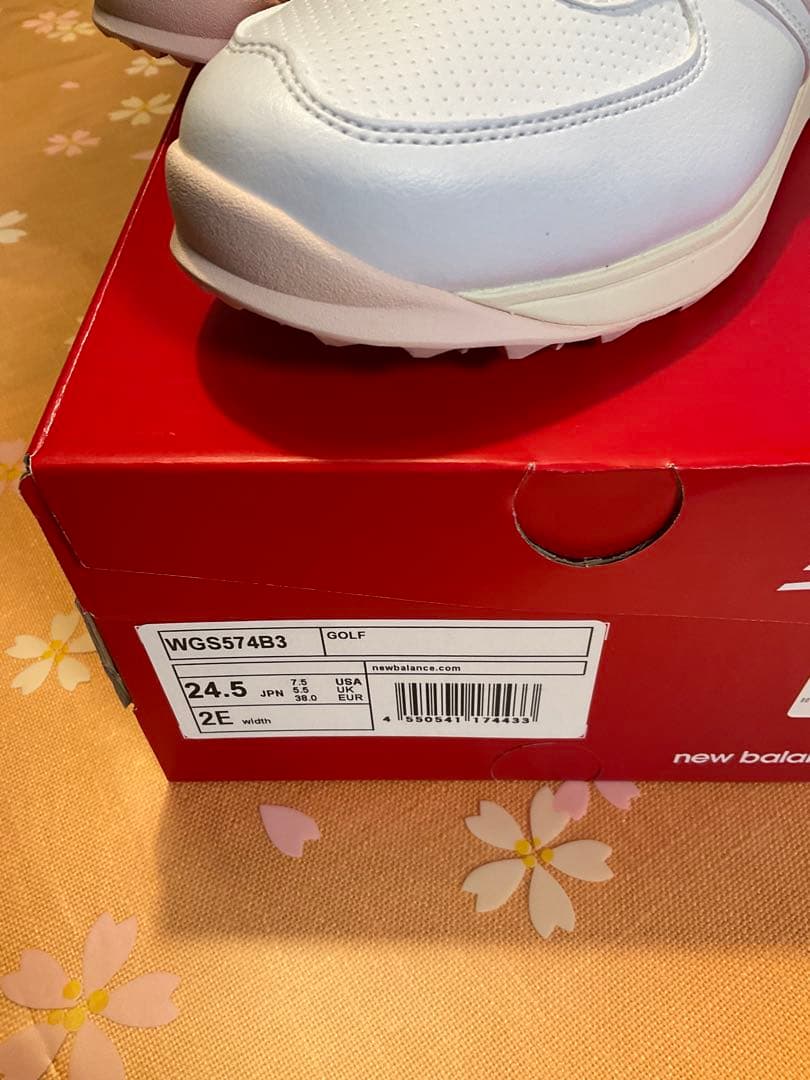 New Balance レディースゴルフシューズ スパイクレスWGS574B3