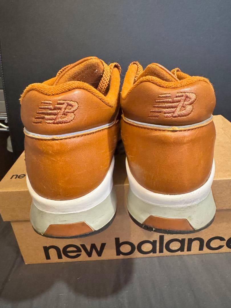 New Balance 1500 tan レザー スニーカー イギリス製