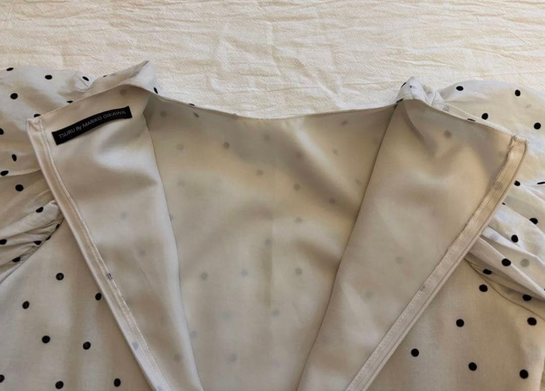 tsuru by marikooikawa ドット　トップス