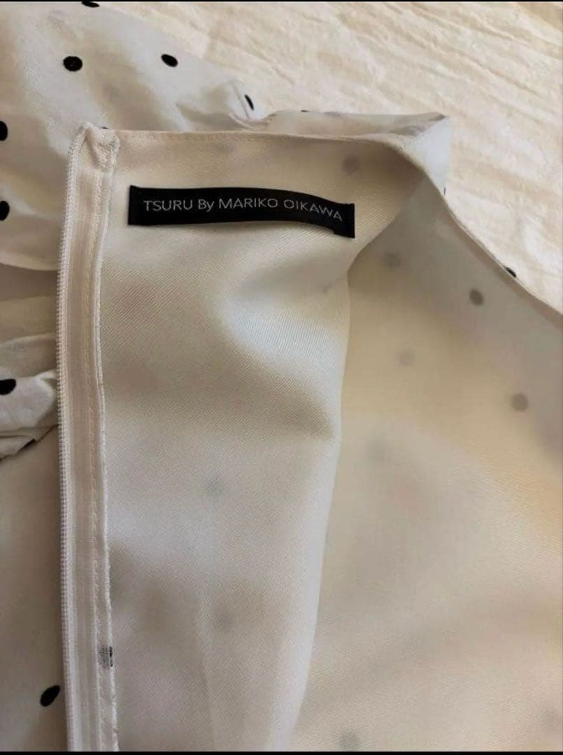 tsuru by marikooikawa ドット　トップス