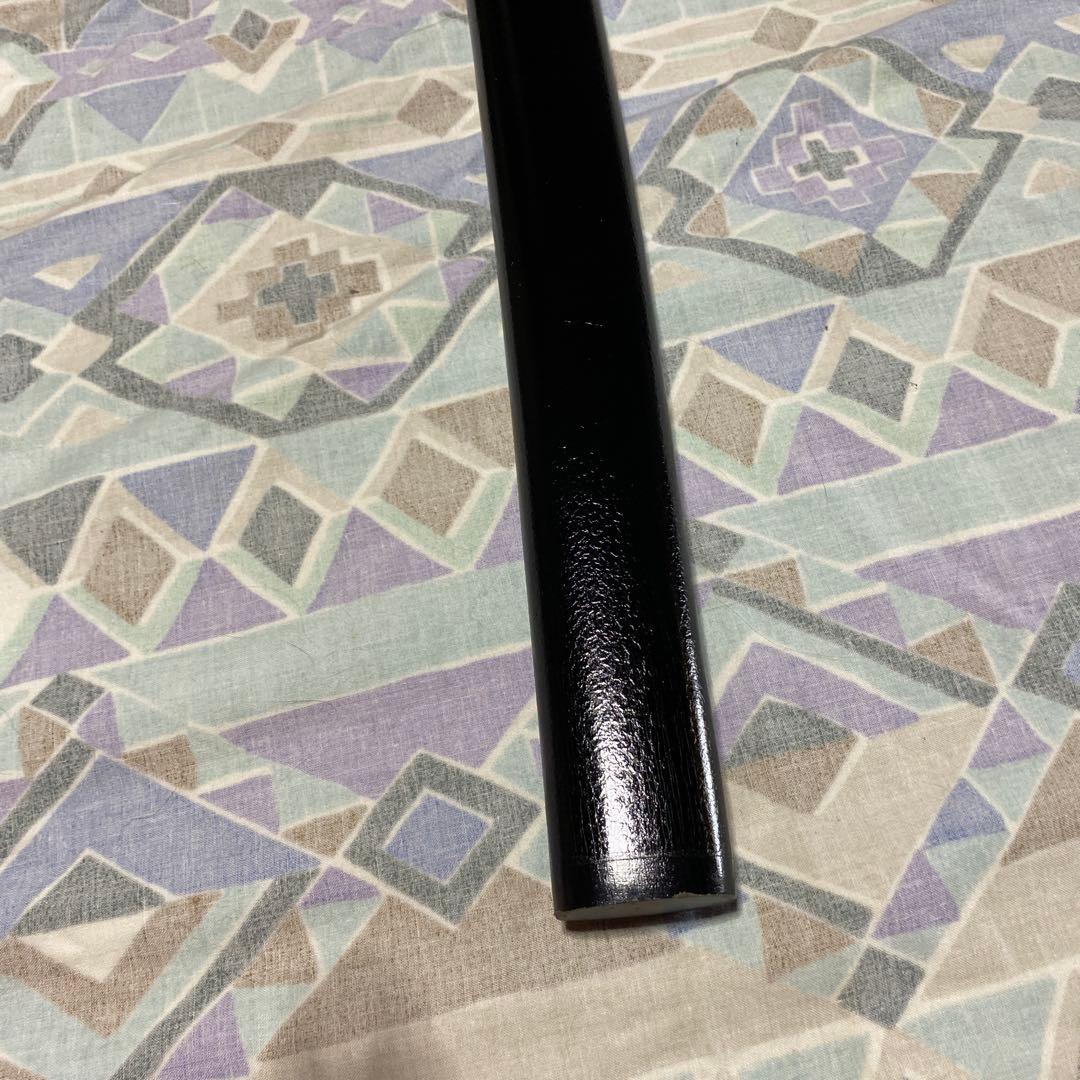 上級模造刀 黒柄 雲龍金縁楕円鍔