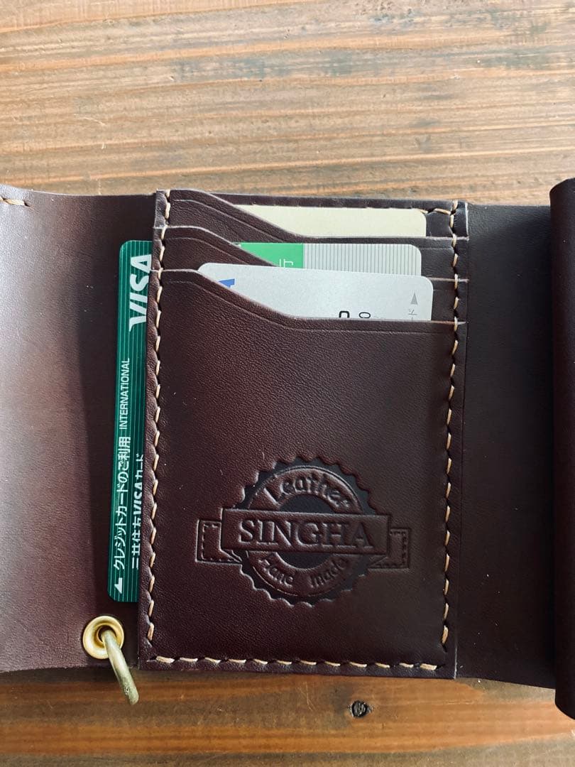 【ブルガロ】TS03-76ショートトラッカーウォレット&真鍮チェーン別売り