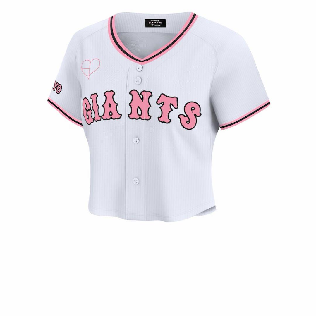【新品未開封】読売ジャイアンツ×BLACKPINK ユニフォーム クロップド　L