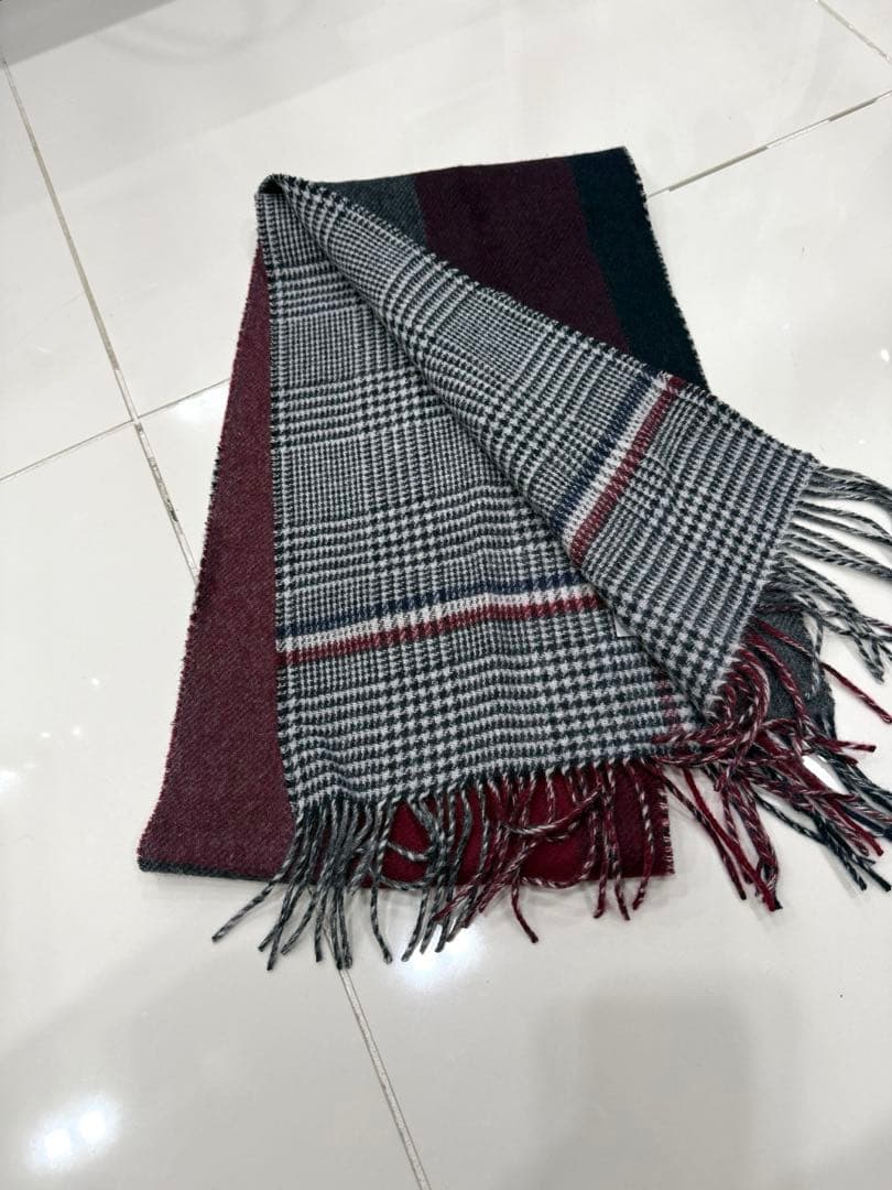 美品カシミアマフラー