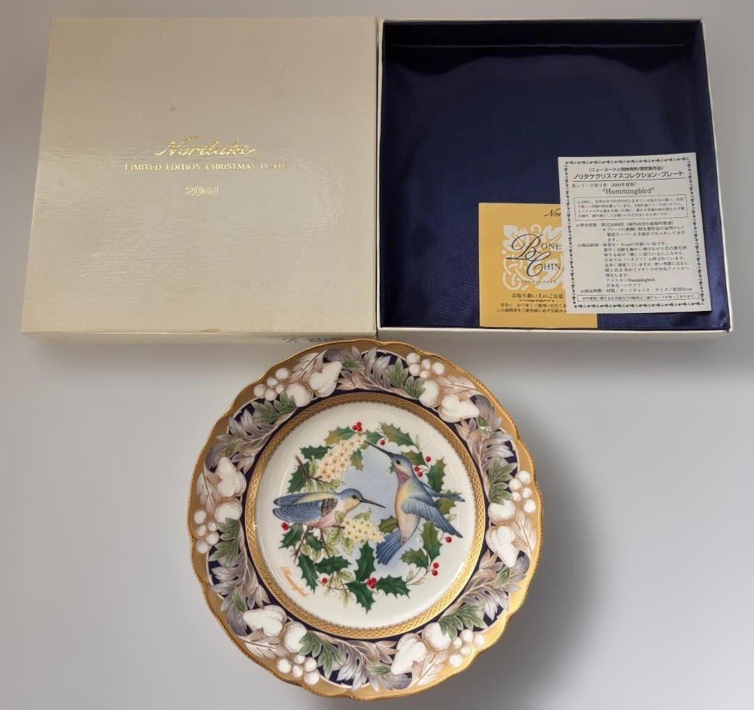 未使用 ノリタケ クリスマスプレート 1997年～2000年 ４枚セット 箱あり