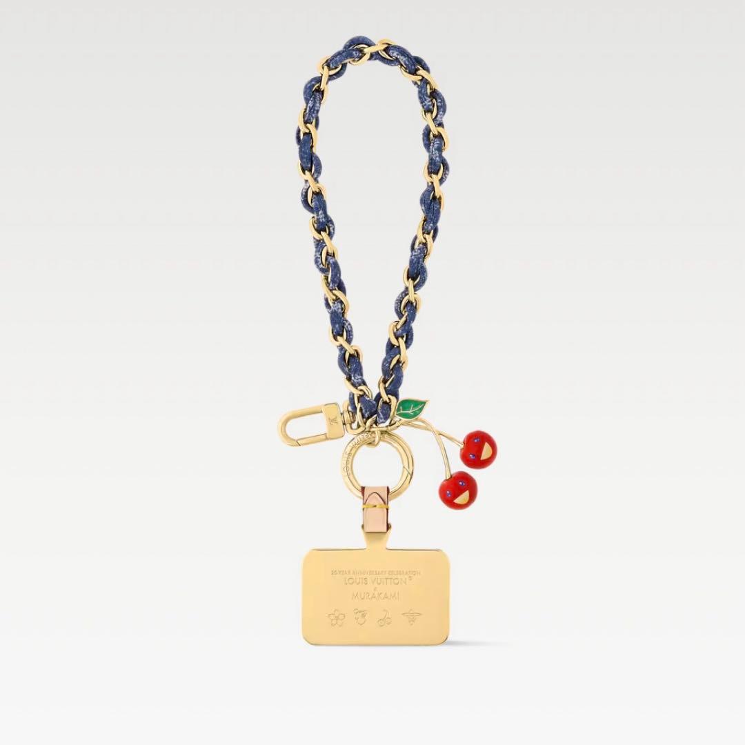 LV TM チェリー フォーンチャーム ルイヴィトン 村上隆