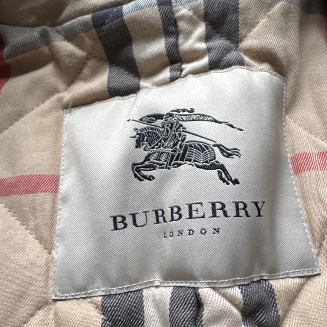 近年モデル　バーバリー　チェスターコート　ノバチェック　ブラック　XL