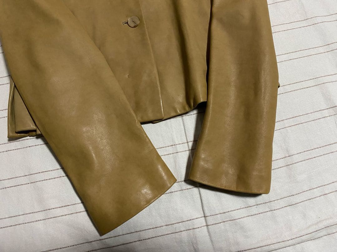 JIL SANDERジルサンダー◆イタリア製◆レディースラムレザージャケット