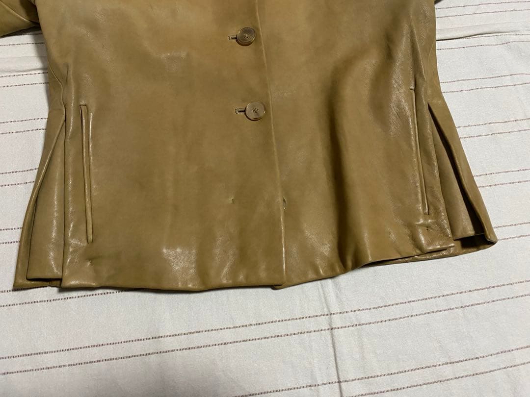 JIL SANDERジルサンダー◆イタリア製◆レディースラムレザージャケット