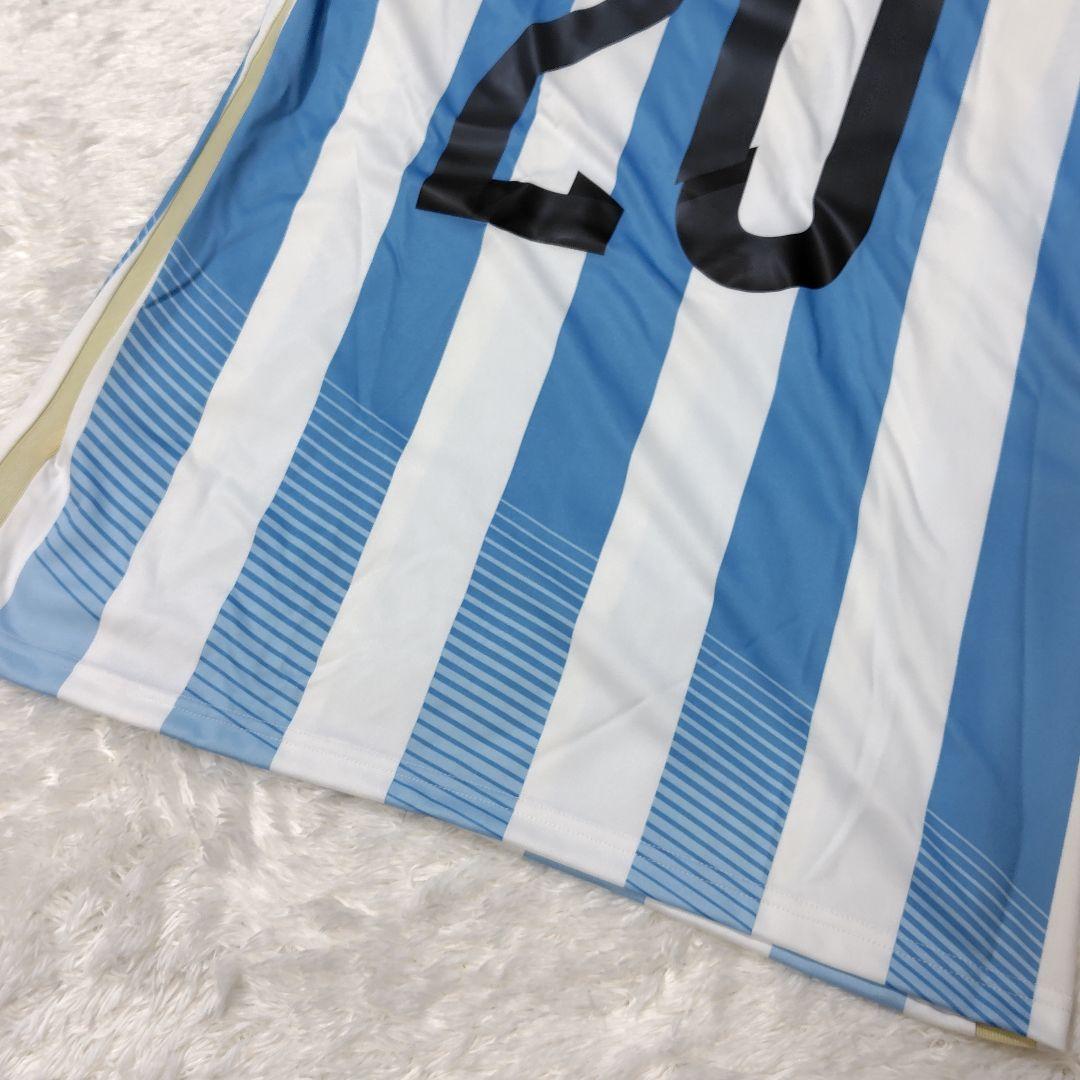 【タグ付き】アディダス　アルゼンチン代表　2014　アグエロ　ユニフォーム