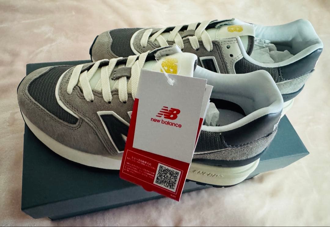 新品New Balance スニーカー 574Legacy 23cm グレー