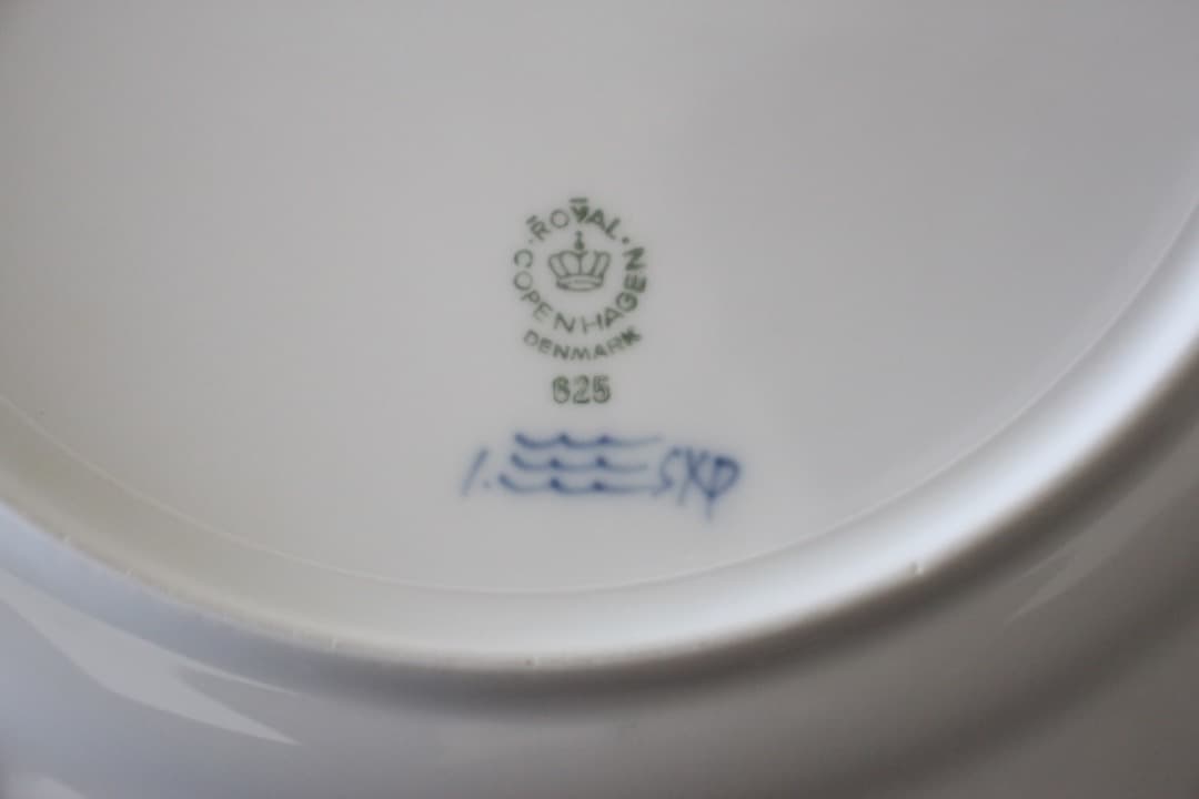 ロイヤルコペンハーゲン　プリンセスブルー　プレートペア&カップ２客