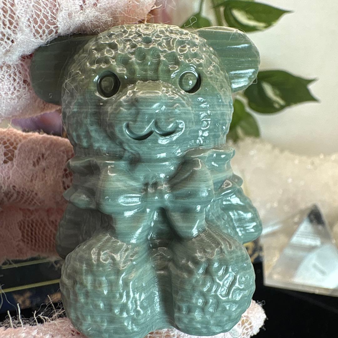 ririn☆様レア♡アラシャン瑪瑙リボン付きくまちゃん♡No.1694 15点