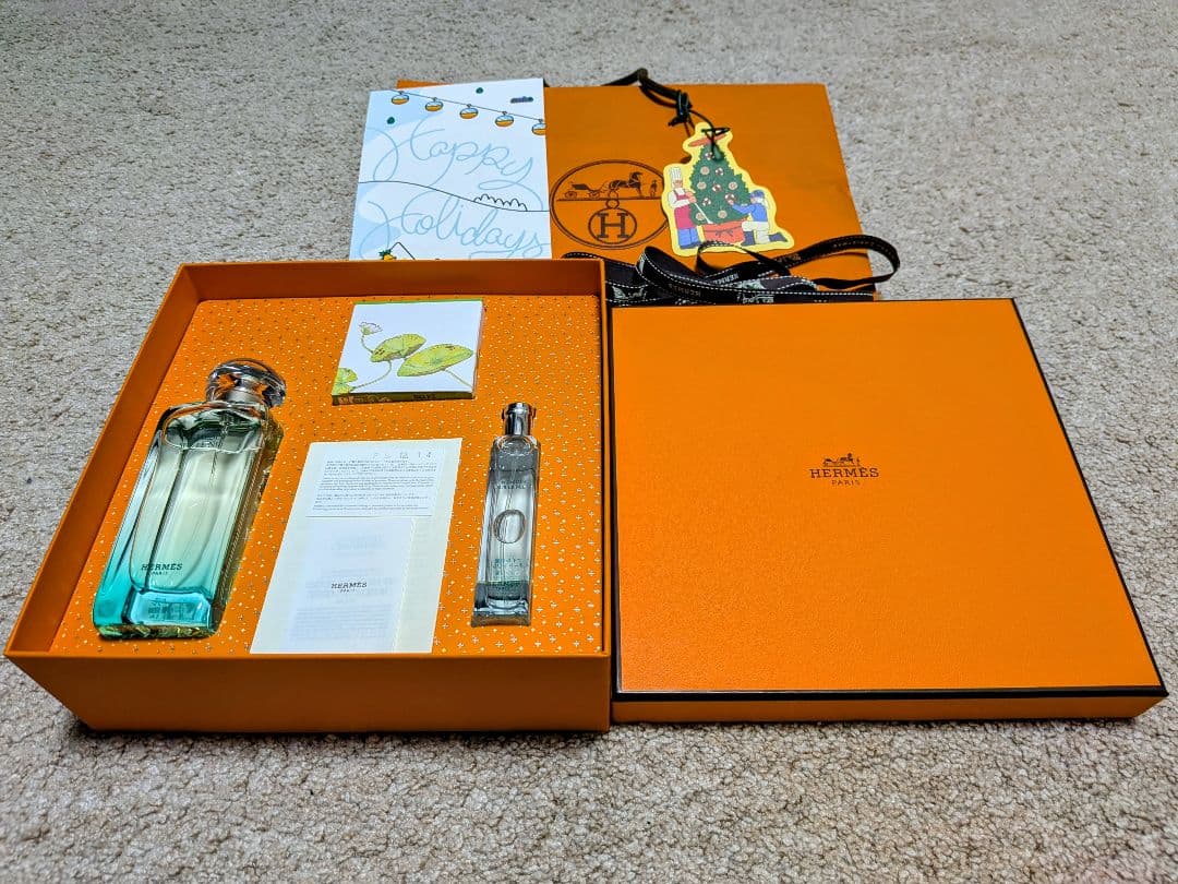【@abc】新品未使用エルメス　オードトワレ セット2025年12月百貨店