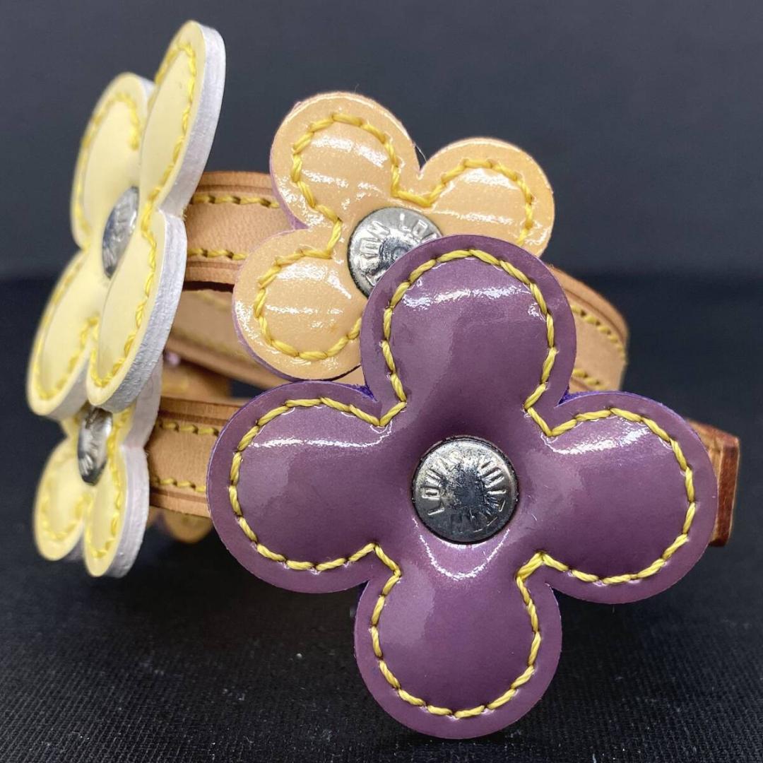 未使用 LOUIS VUITTON M92252 フラワー ブレスレット 正規品