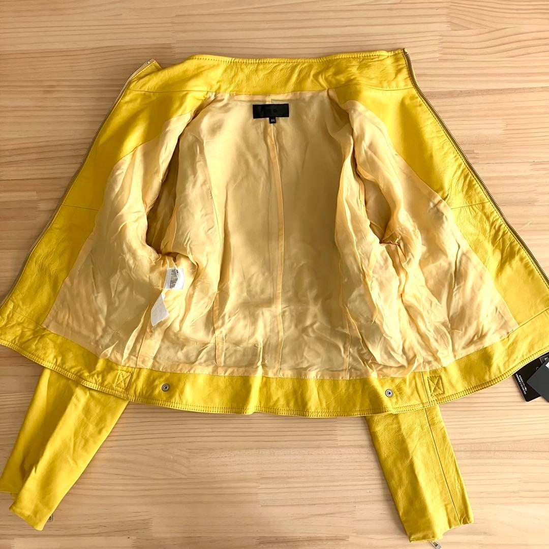 タグ付 未使用 ICB L ラムレザージャケット 44 XXL